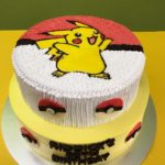 2-tier Pikachu with Pokeballs