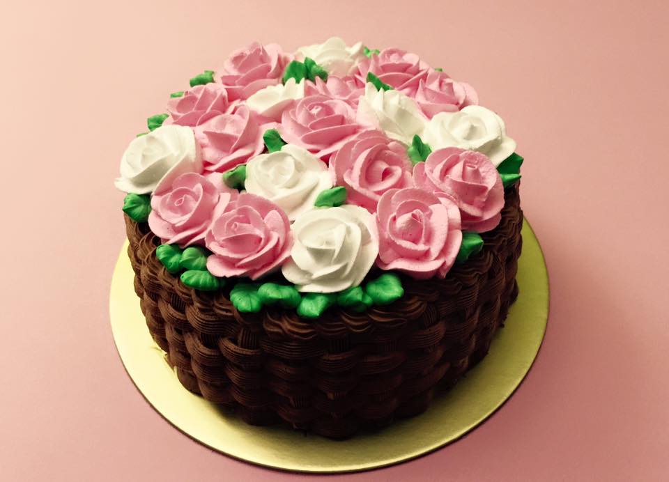 Flower Basket Cake