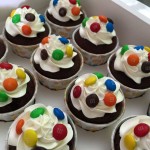 M&M Cupcakes
