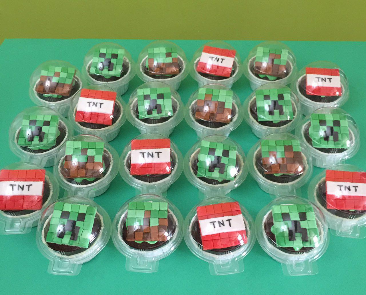Minecraft Cupcake