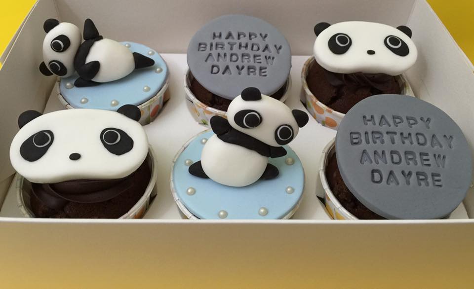 Tare Panda Cupcakes